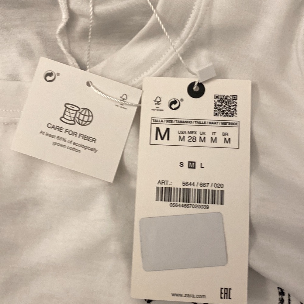 Zara mona lisa & van gogh t-shirt - Picture 5 of 5